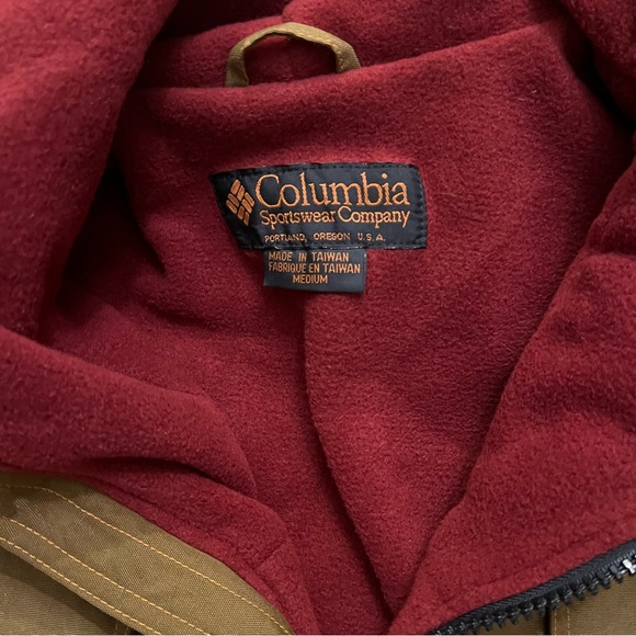 Vintage 90s Columbia Convert Jacket Gorpcore Utility Parka Fleece Lined Medium - Picture 8 of 15